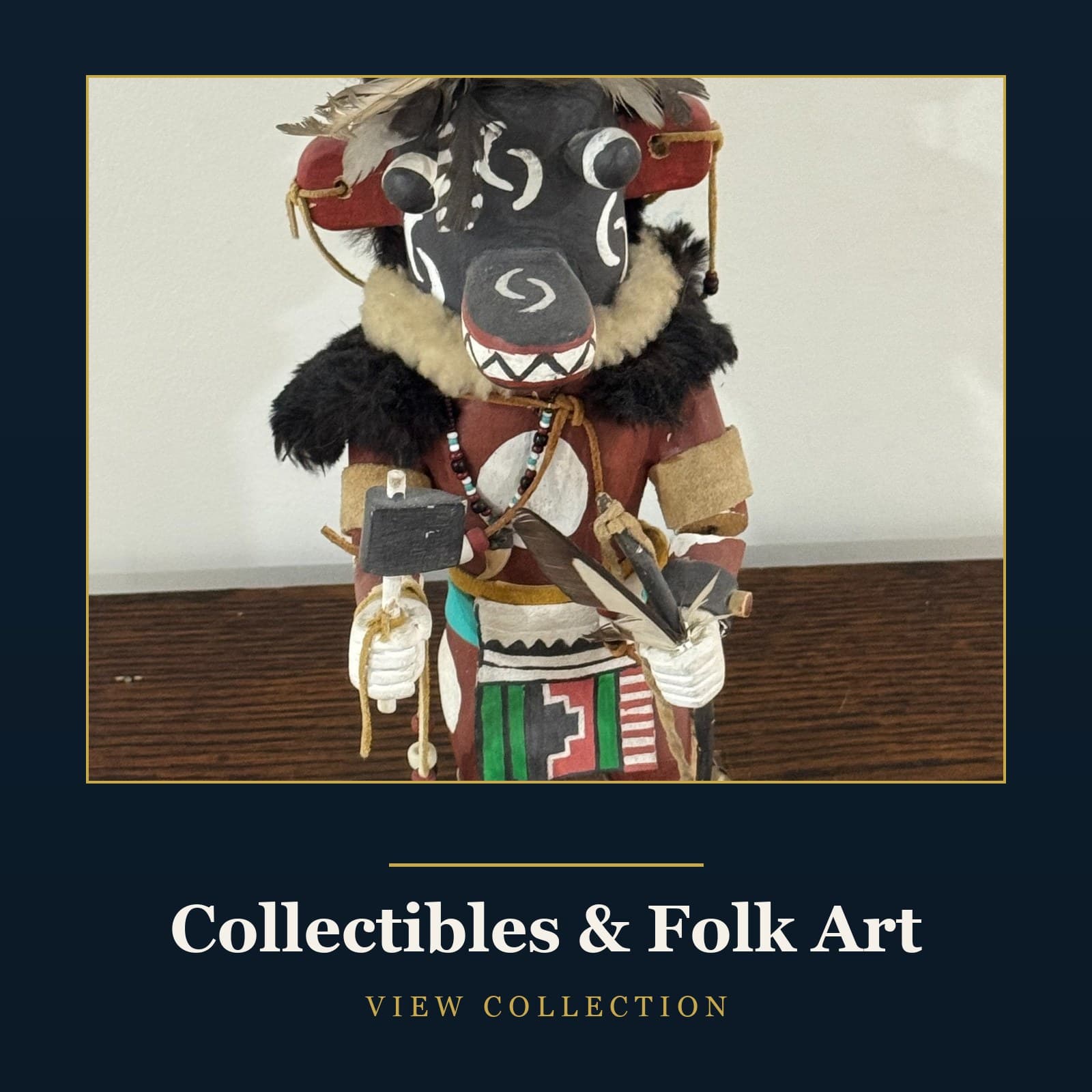 VaultXL Shop, Collectibles & Folk Art — collected objects and folk art pieces