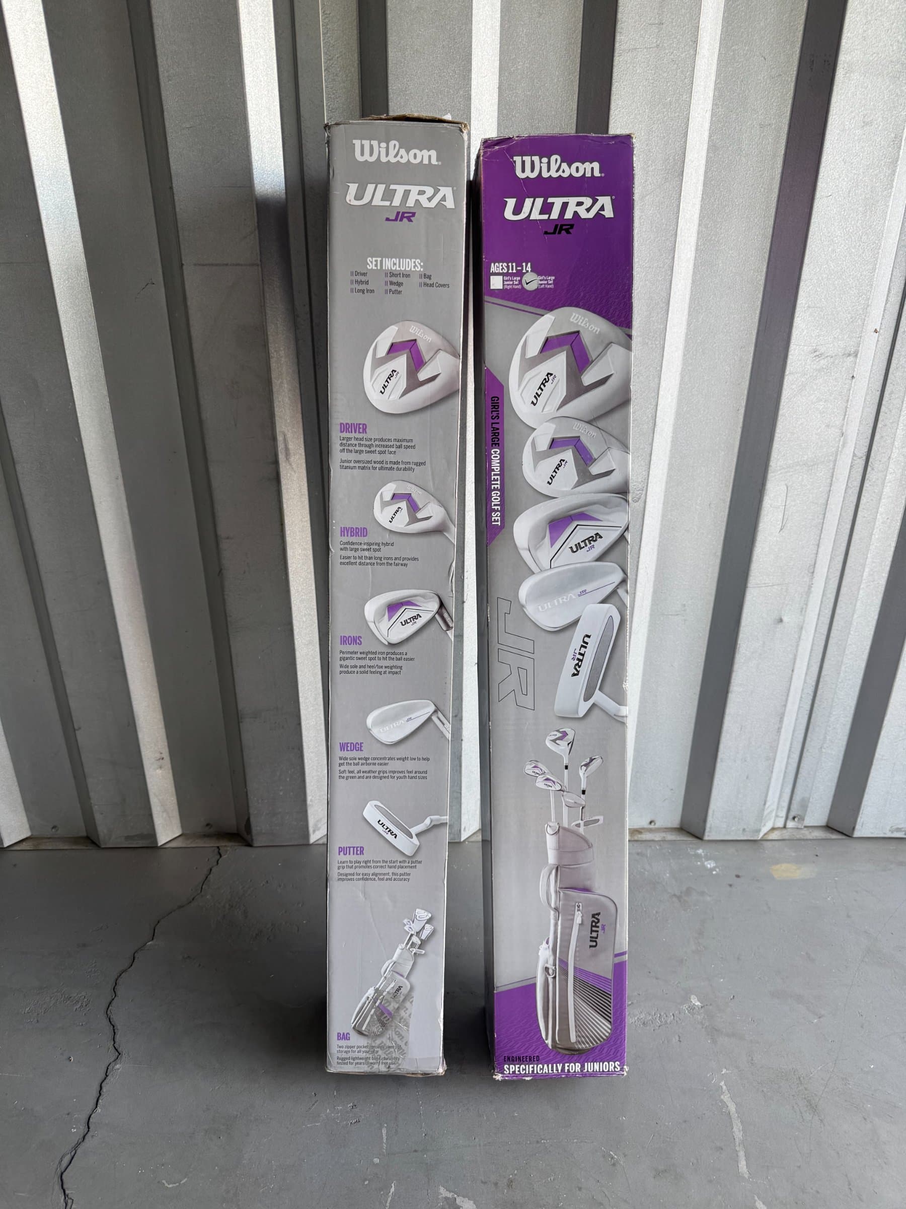 Wilson Ultra JR Girls Complete Junior Golf Set Ages 11-14 Left Hand New