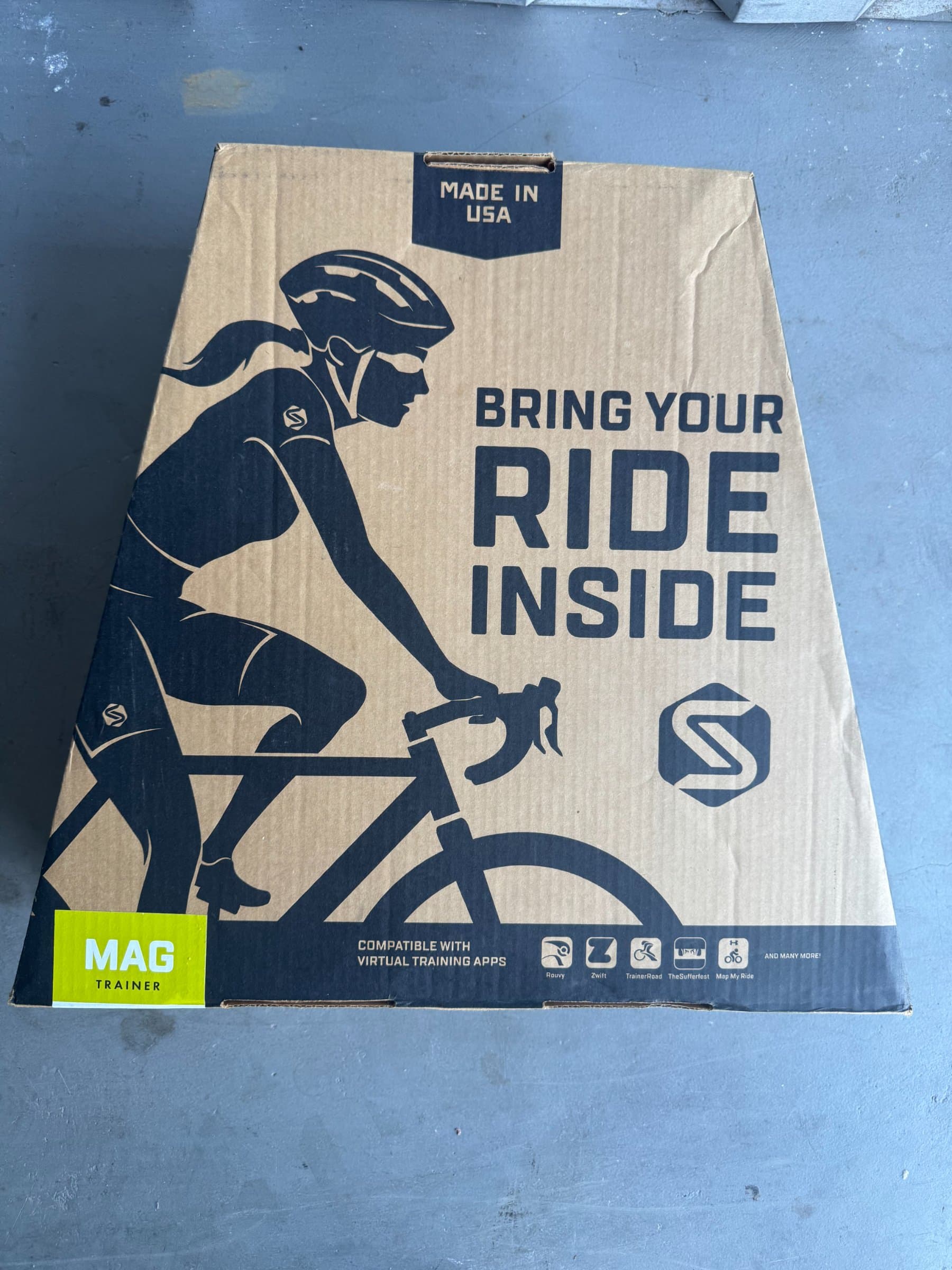 Saris Fluid 2 Smart Mag Trainer Bicycle Indoor Training Device New USA