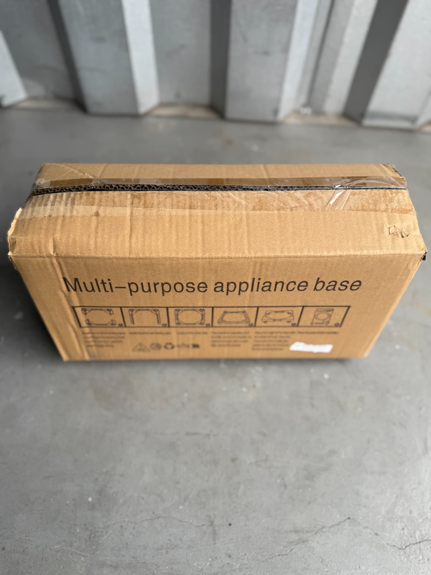 Multi-Purpose Appliance Base Pedestal Adjustable Fridge Washer Dryer Stand New