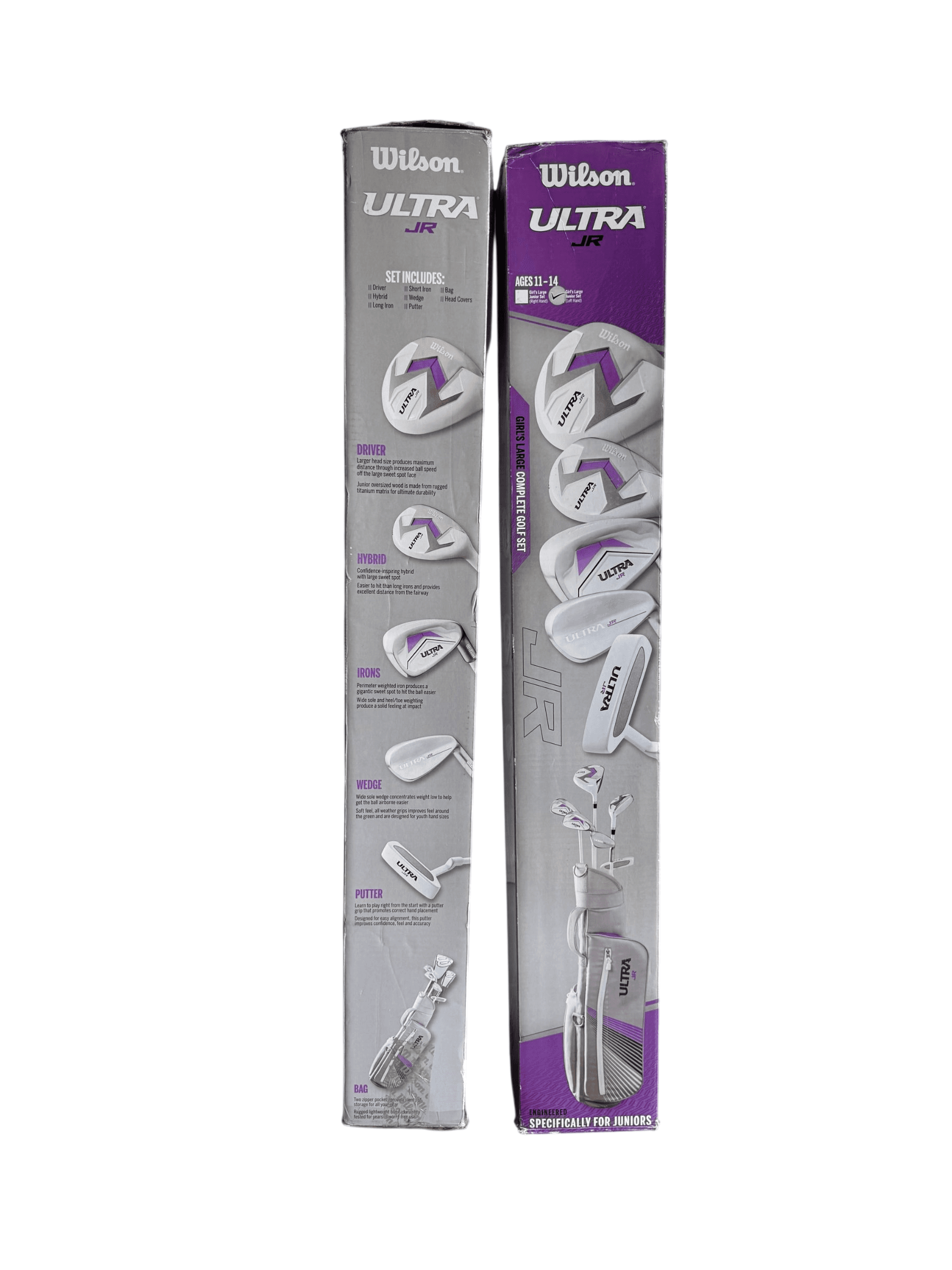 Wilson Ultra JR Girls Complete Junior Golf Set Ages 11-14 Left Hand New